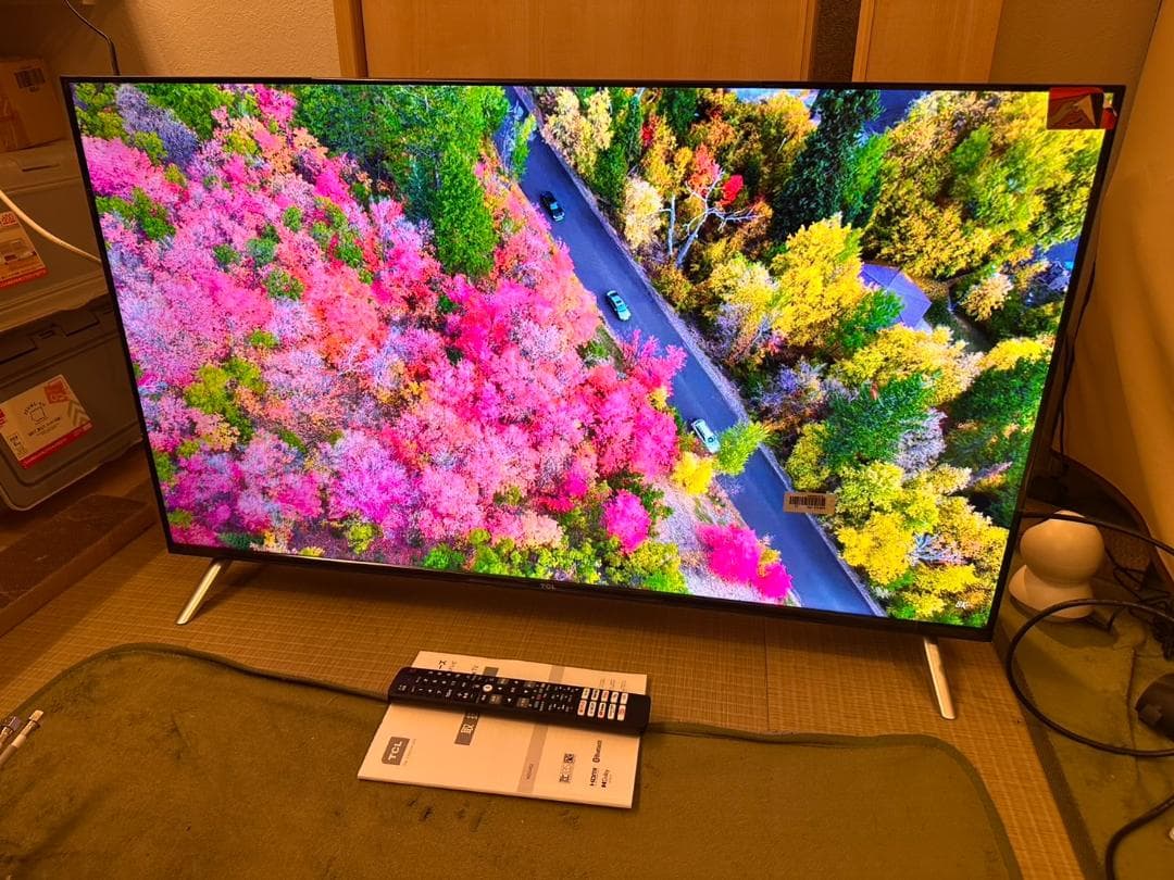 25年製未使用近！TCL 40S5400 スマートテレビ　40型　アプリ内蔵式