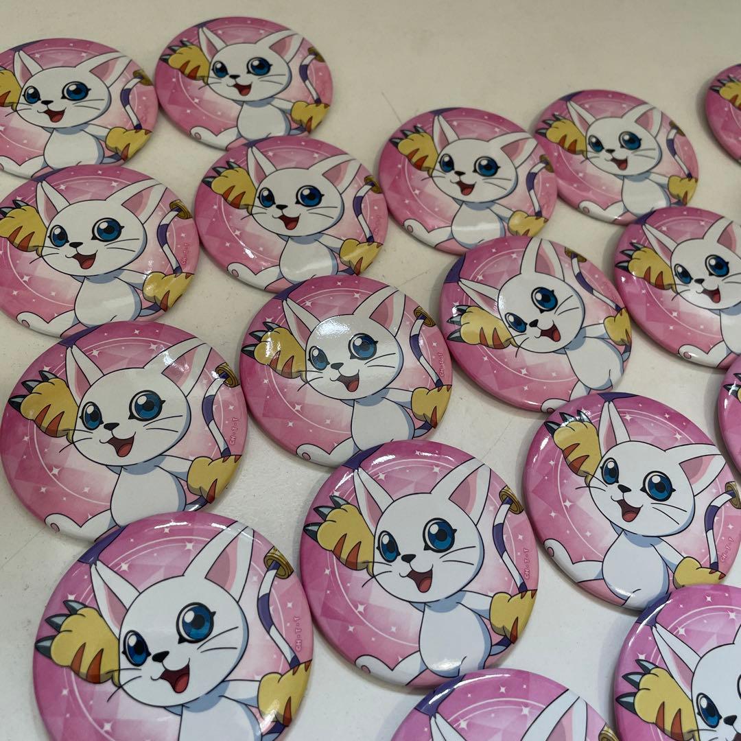 1.デジモン テイルモン マルイ　缶バッジ　THE BIGINNING　お祝い