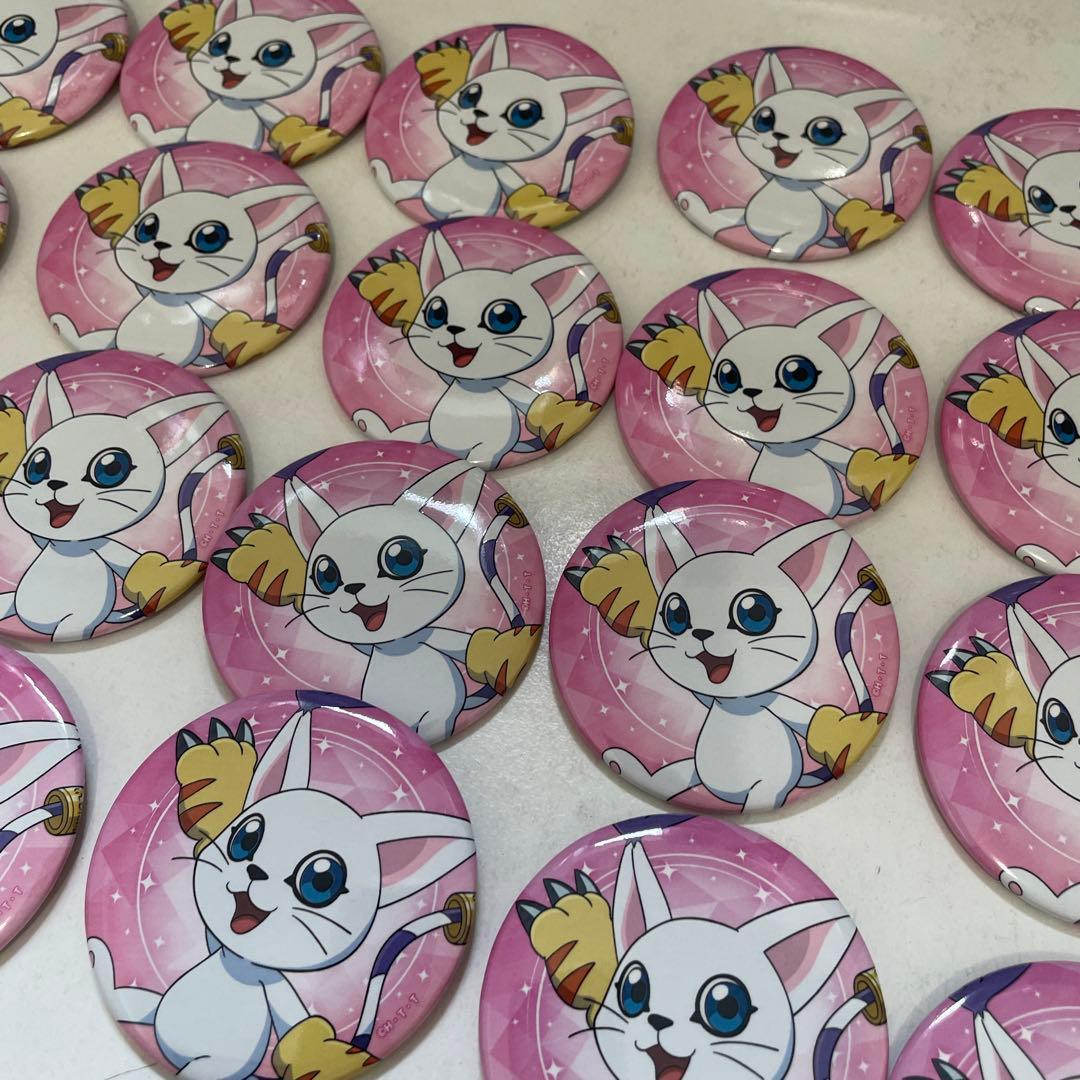 1.デジモン テイルモン マルイ　缶バッジ　THE BIGINNING　お祝い