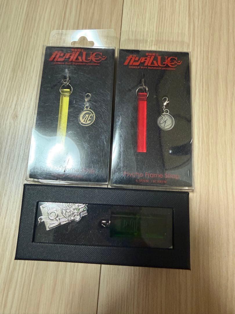 機動戦士ガンダムUC NT-D サイコフレーム　ストラップ　まとめ売り