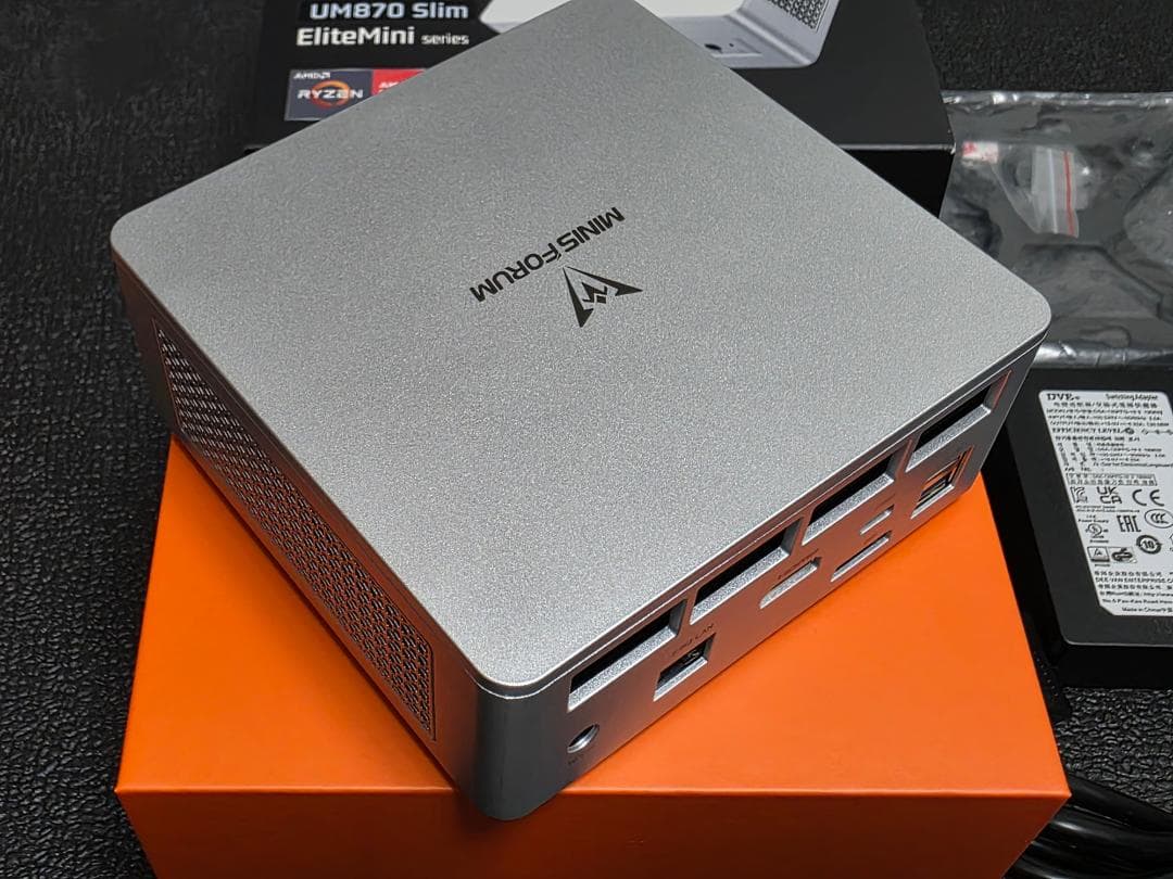 [ジャンク] MINISFORUM UM870 Slim EliteMini