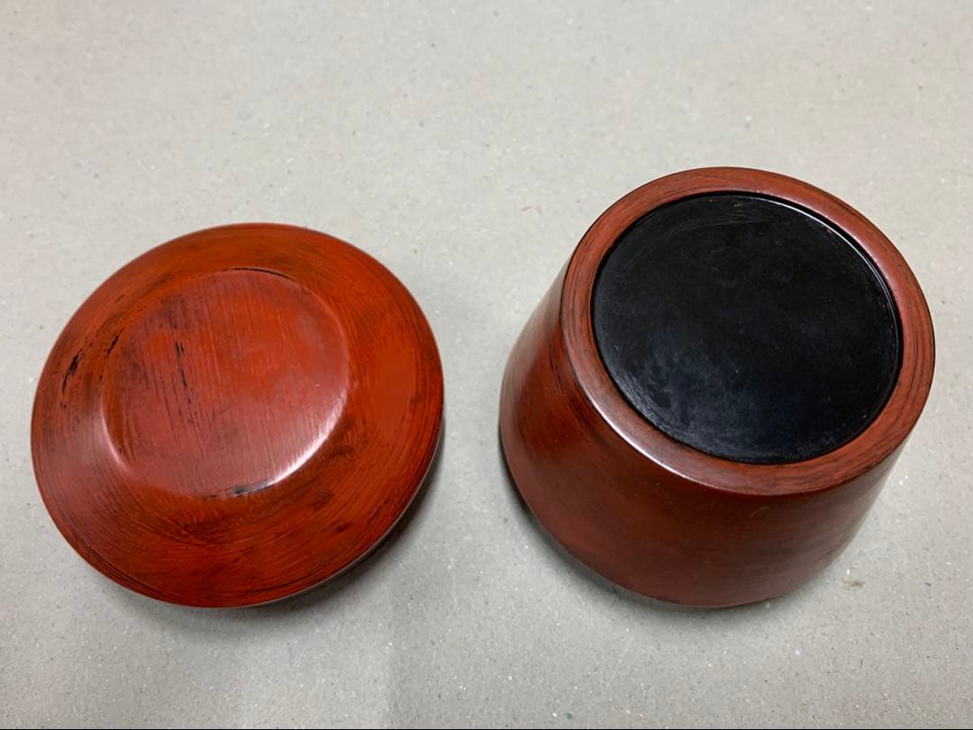 漆芸師 夏目有彦 根來 根来 茶器 棗 茶道具 12/7までの出品となります
