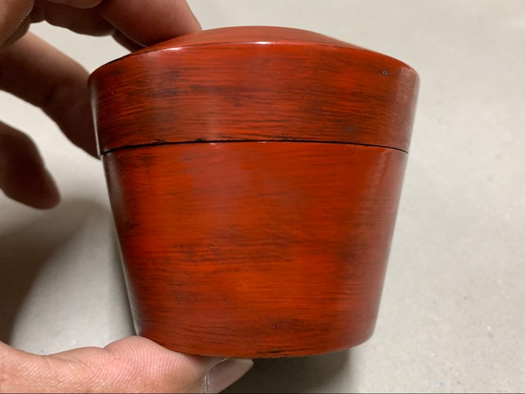 漆芸師 夏目有彦 根來 根来 茶器 棗 茶道具 12/7までの出品となります