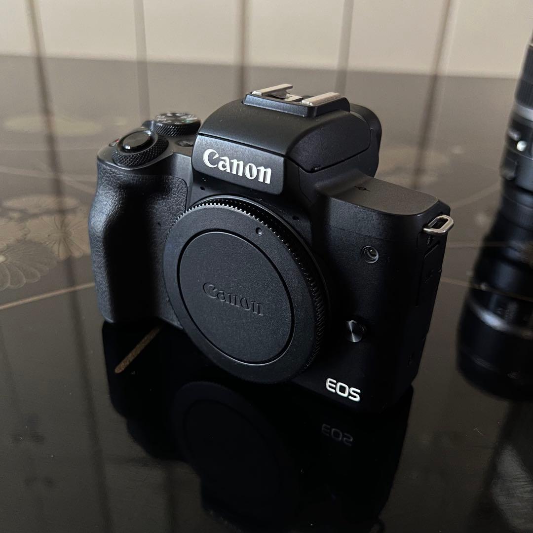 Canon EOS Kiss M 本体 + 付属品 + 非売品リグ