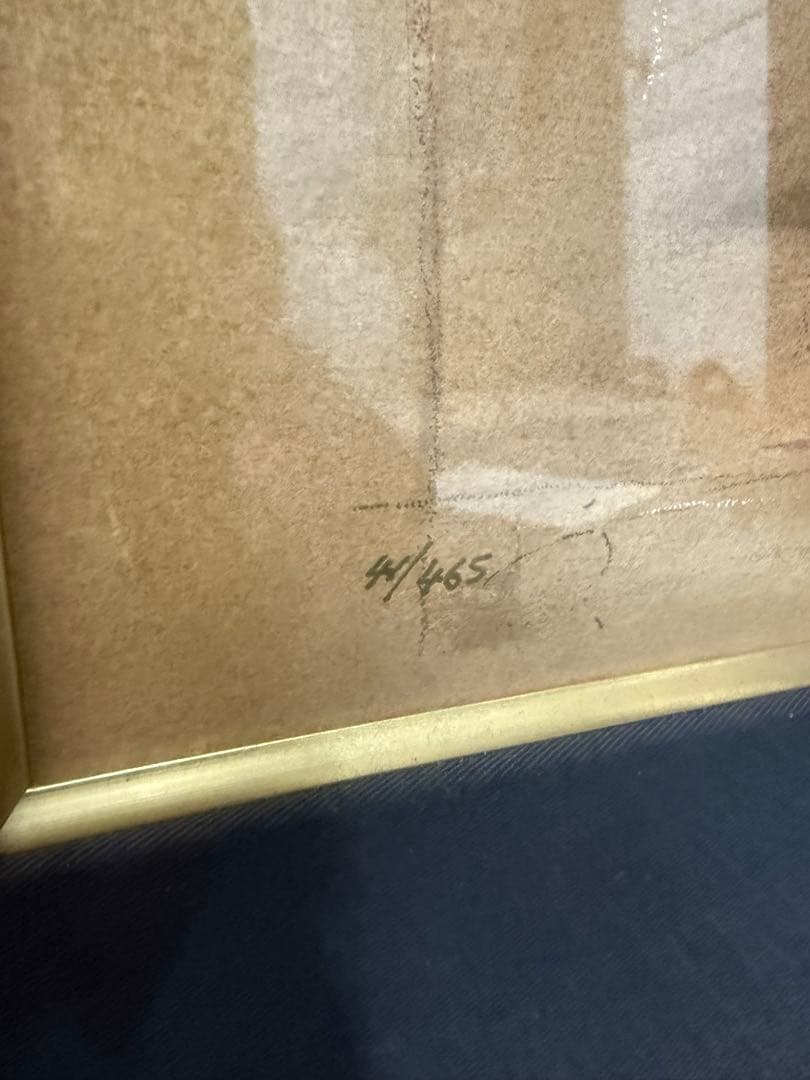 【真作保証】Roy Fairchild 肉筆サイン 大作額装済 シルクスクリーン