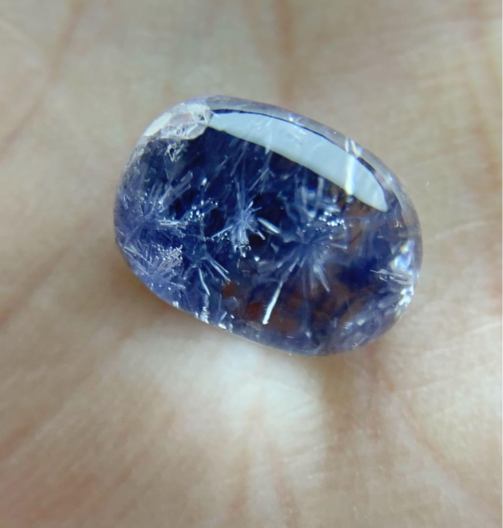 k*˚様 WO1254 高品質 デュモルチェライトインクォーツ ルース