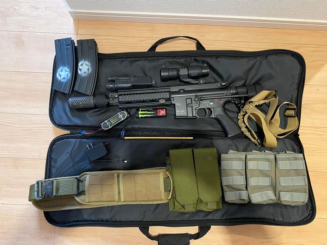 東京マルイ 次世代電動ガン HK416C カスタム ドットサイト セット