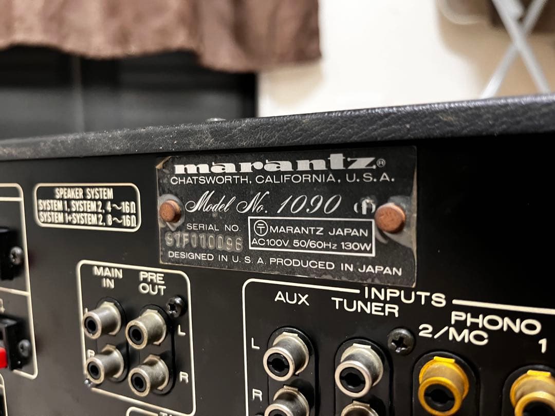 MARANTZ Model 1090 プリメインアンプ