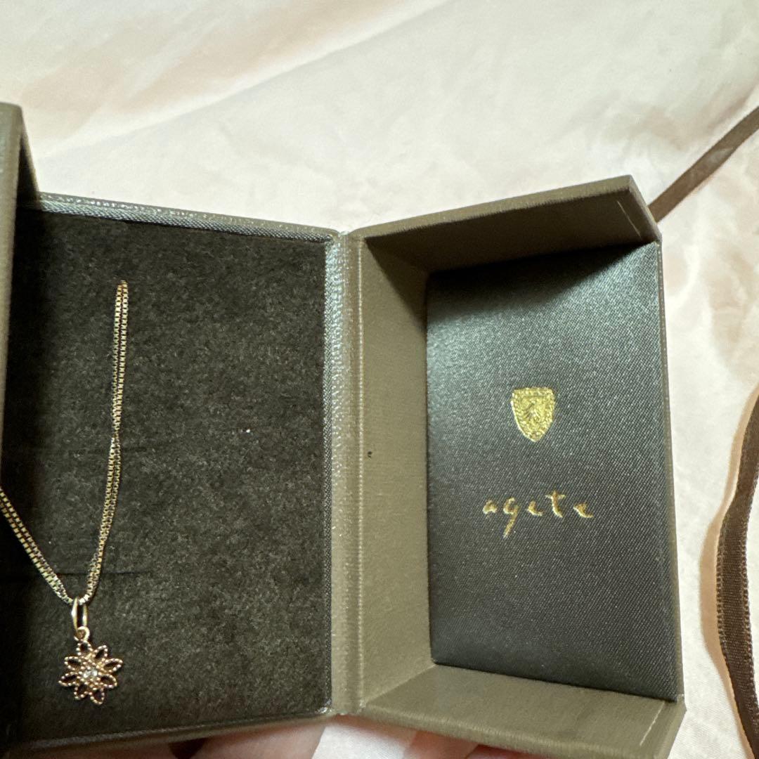 きんちゃん　agete アンクレット