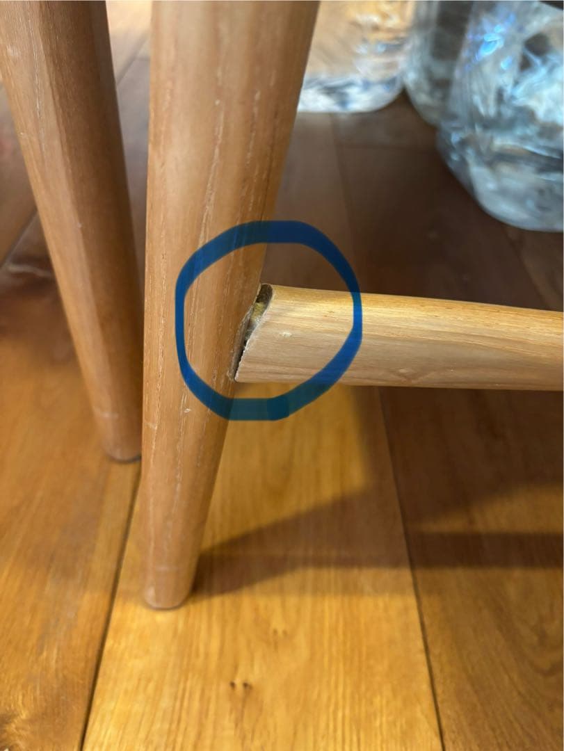 unico SIGNE ダイニングテーブルセット　 スクスクチェア2脚付き