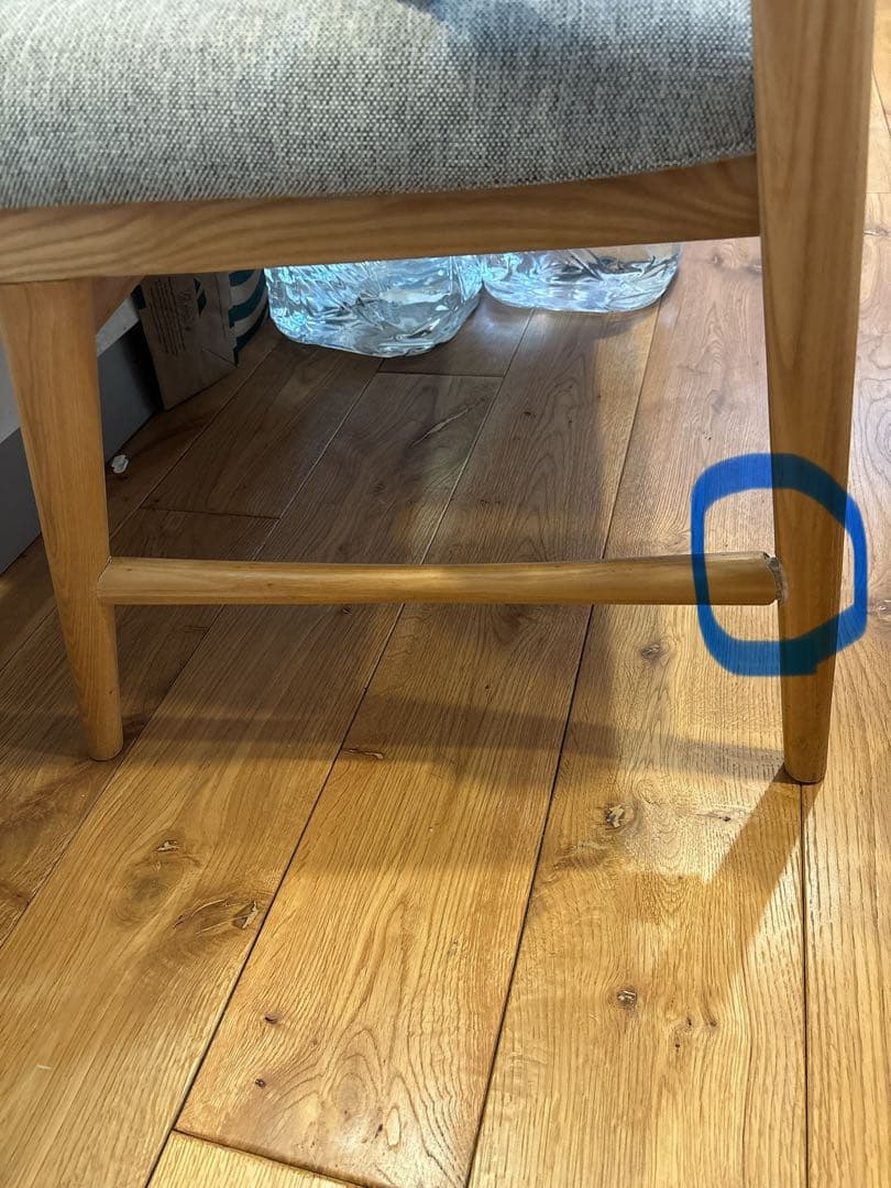 unico SIGNE ダイニングテーブルセット　 スクスクチェア2脚付き