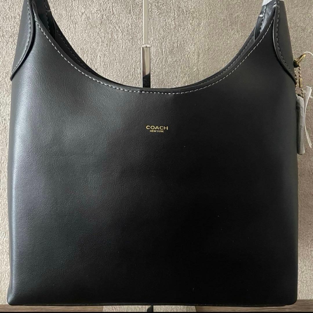 【最終値下げ】COACH ブルックリン28 ブラックレザー ハンドバッグ