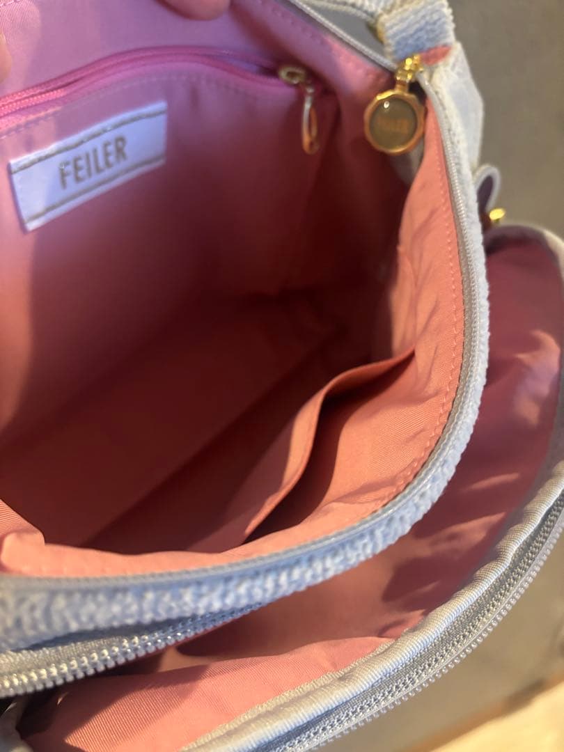 フェイラー　マイジュリエット　ショルダーバッグ　グレー　バラ