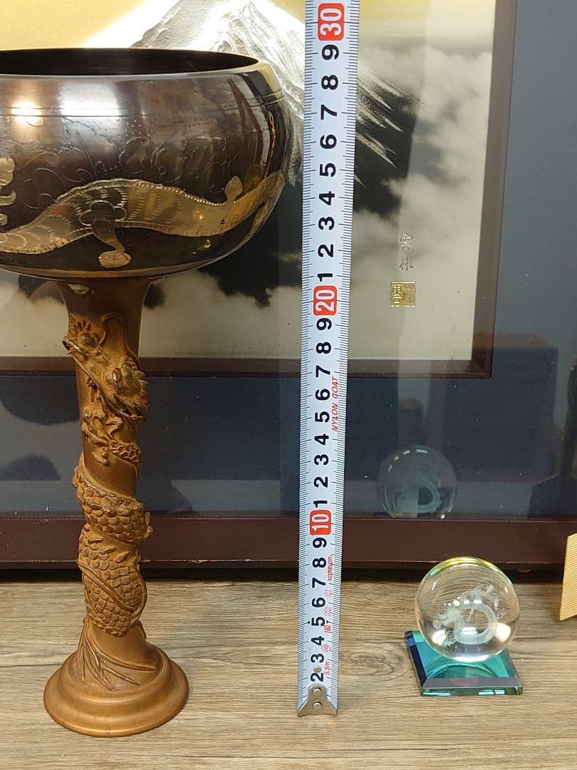 ●開運 龍 龍神 オリジナル龍シンギングボウル スーパー 【龍声】