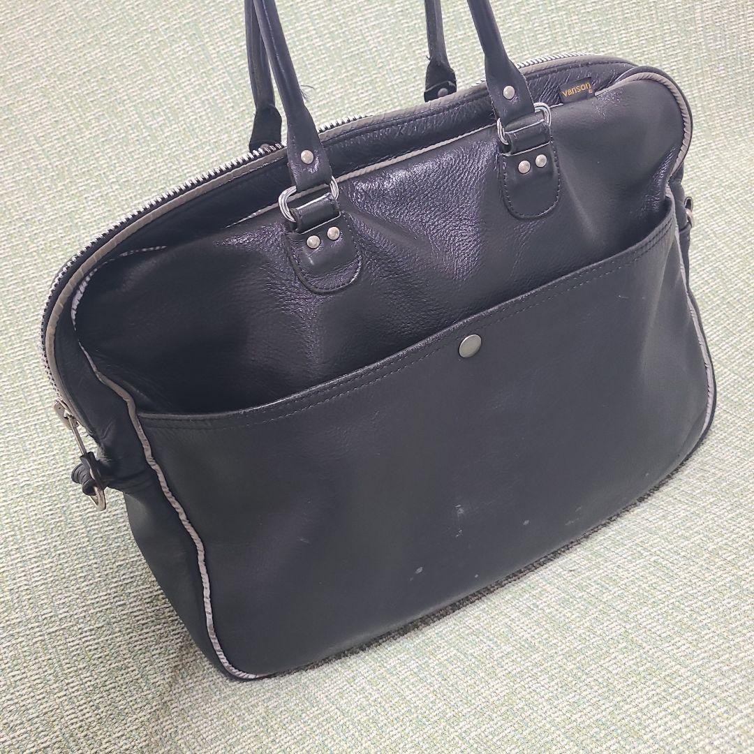 バンソン vanson バックブリーフケース ショルダーストラップ付き2way