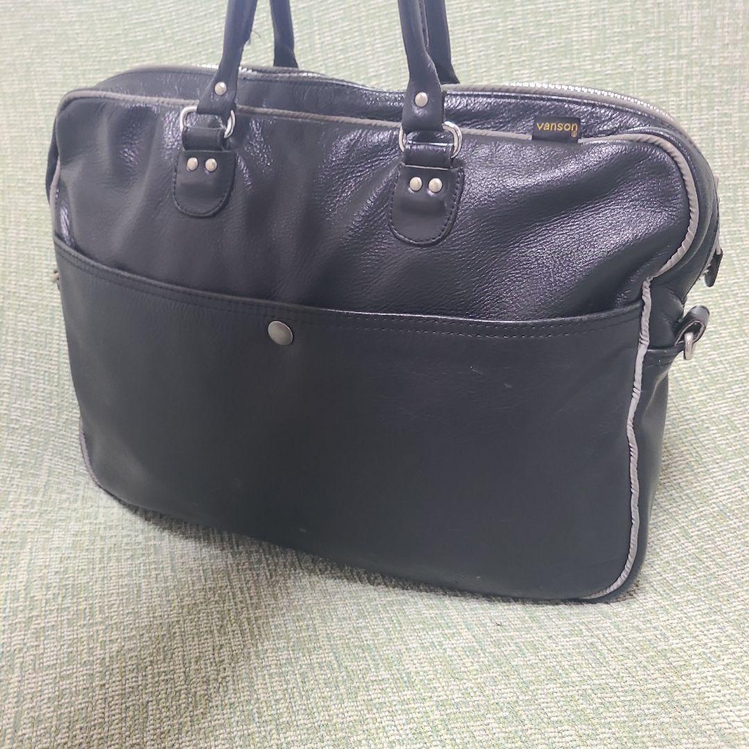 バンソン vanson バックブリーフケース ショルダーストラップ付き2way