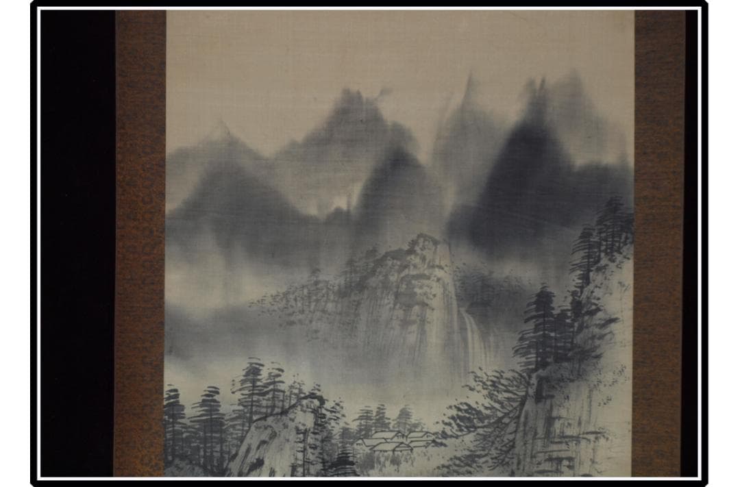 日本江戸時代肉筆掛け軸そ※激安骨董品 X952C15-3