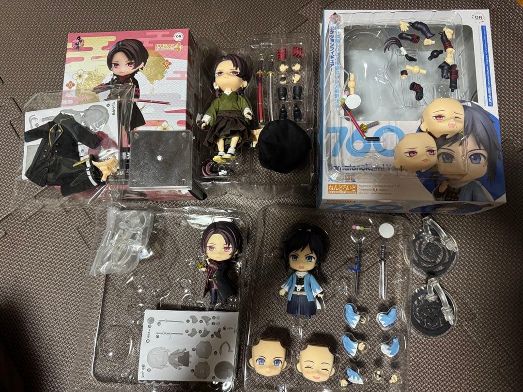 刀剣乱舞 加州清光 大和守安定 ねんどろいど ねんどろいどどーる 3点セット