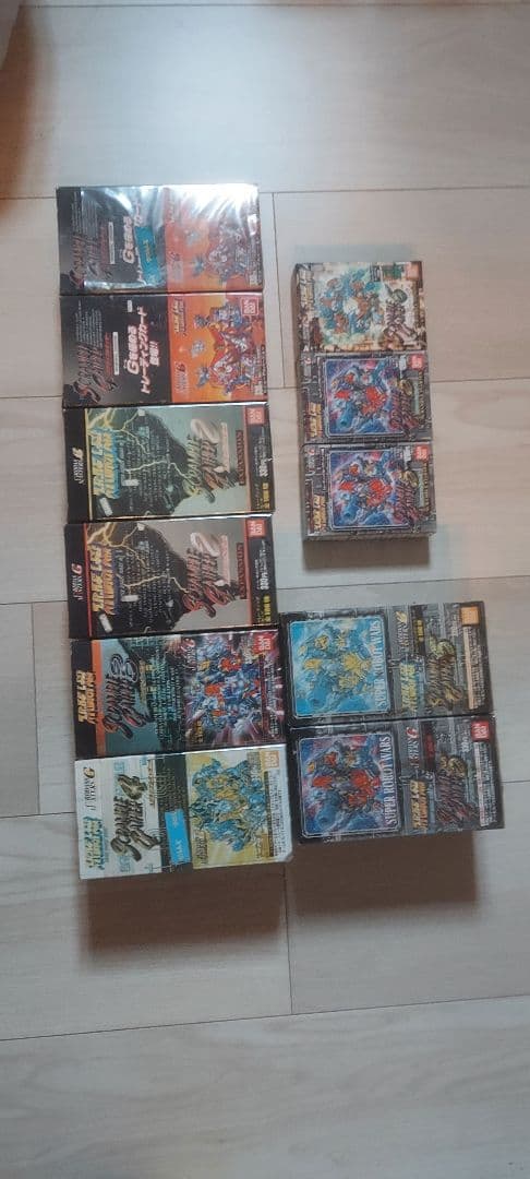 希少　スーパーロボット大戦スクランブルギャザーセット