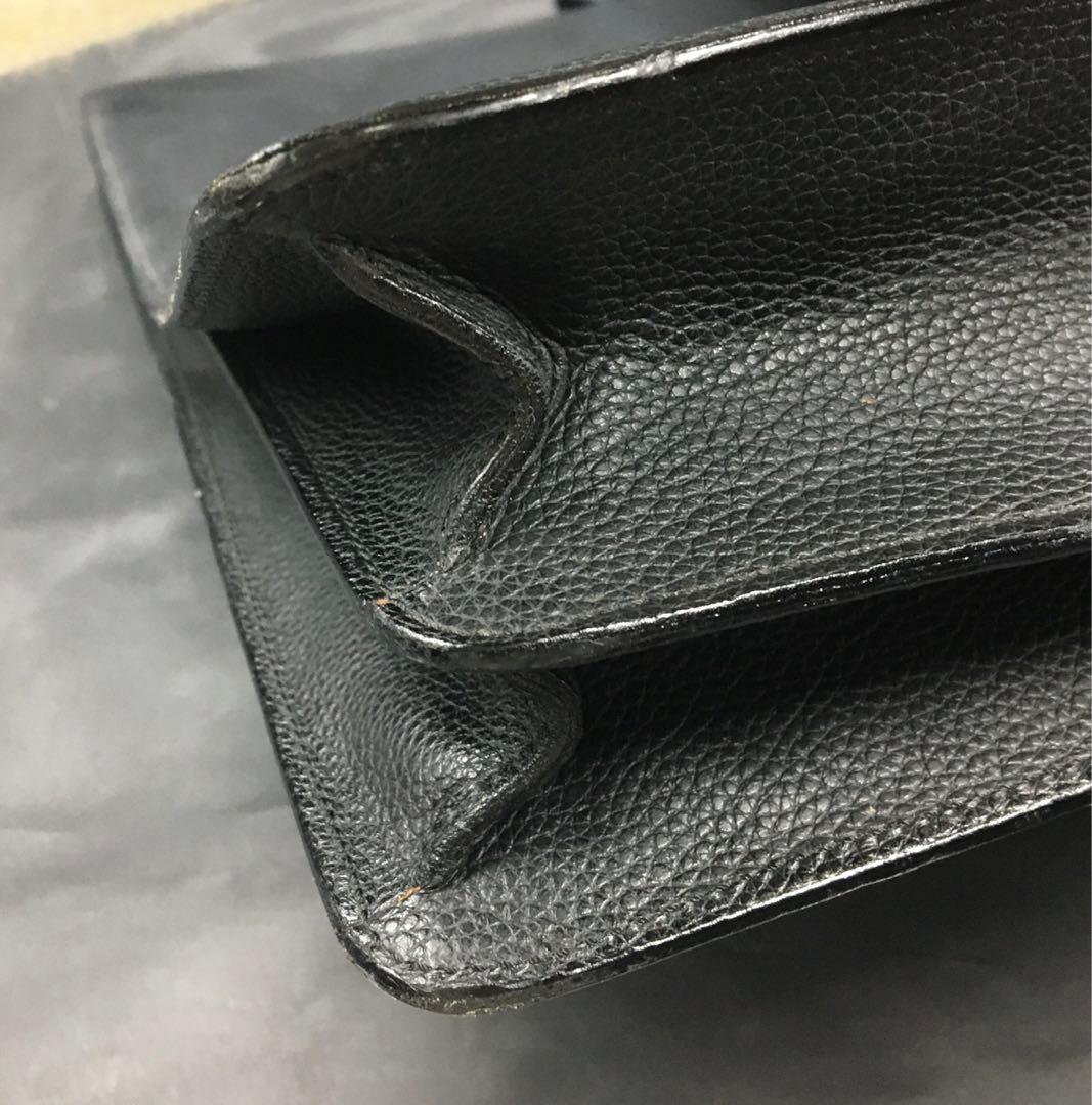 バリー BALLY ビジネスバッグ ブリーフケース レザー ダイヤルキー 中古品