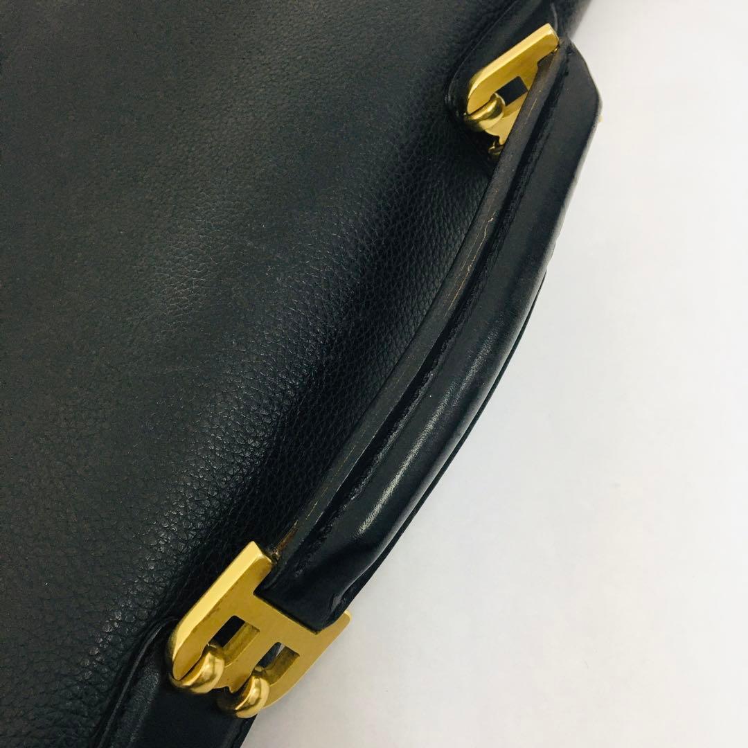 バリー BALLY ビジネスバッグ ブリーフケース レザー ダイヤルキー 中古品