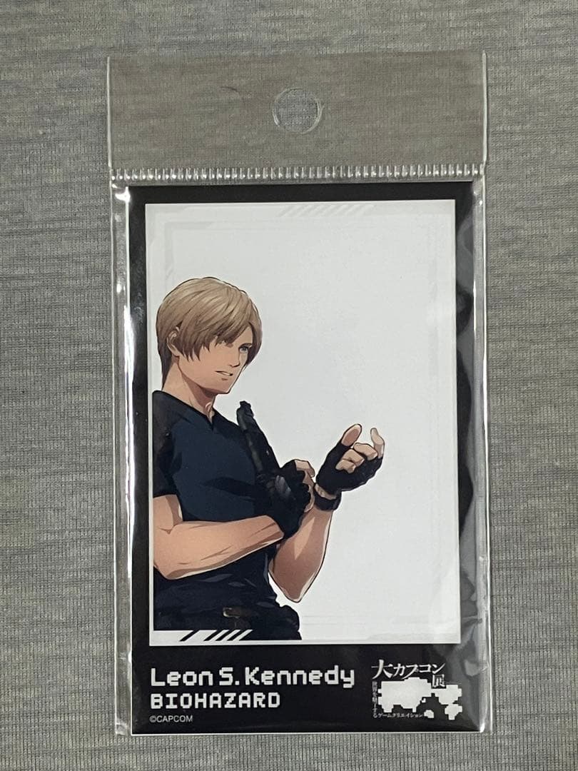 【大カプコン展】バイオハザード　レオン　セット　アクスタ　キューピー　他