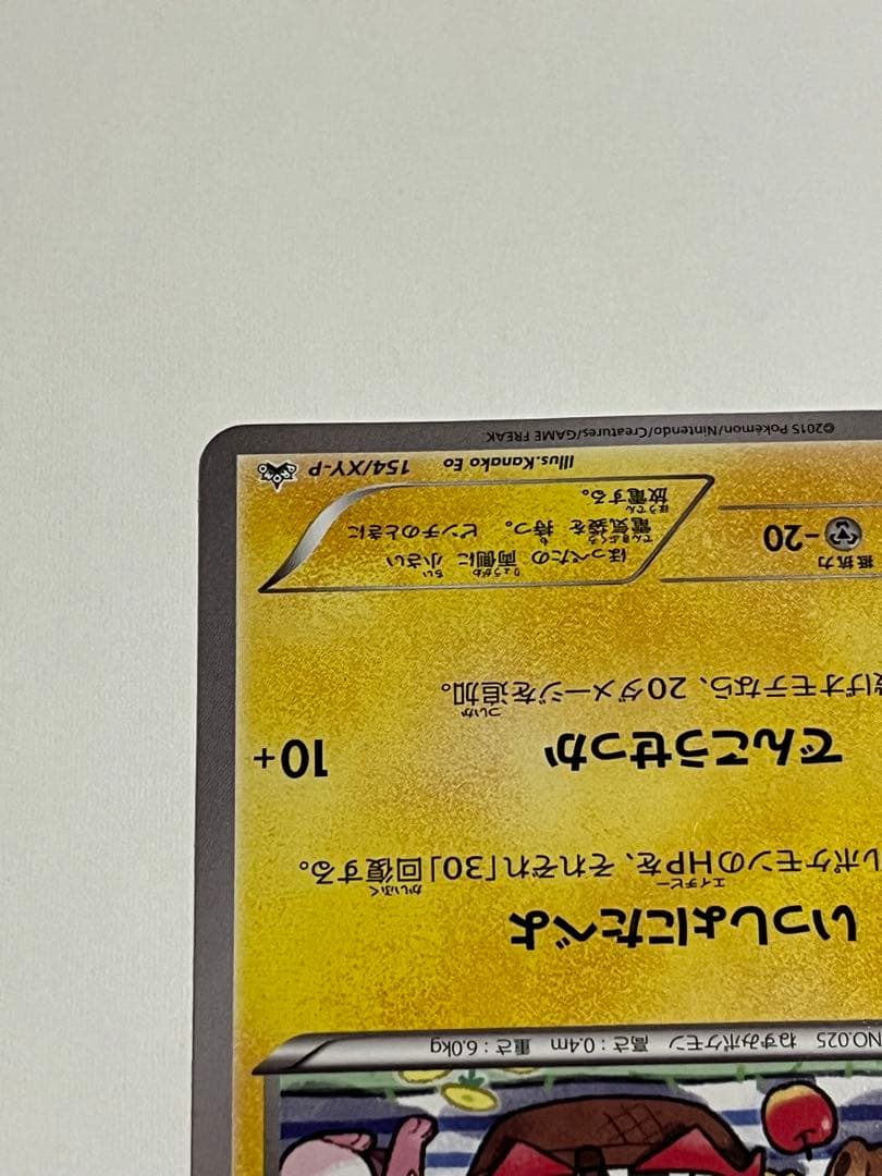 ピカチュウ　いっしょにたべよ　154/xy-p