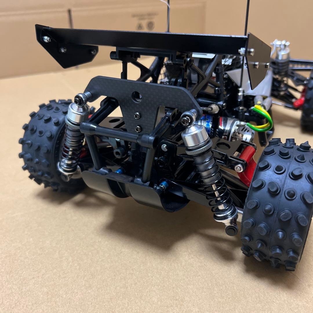 タミヤ スーパーホットショット カスタム プロポ受信機無し メカ付き