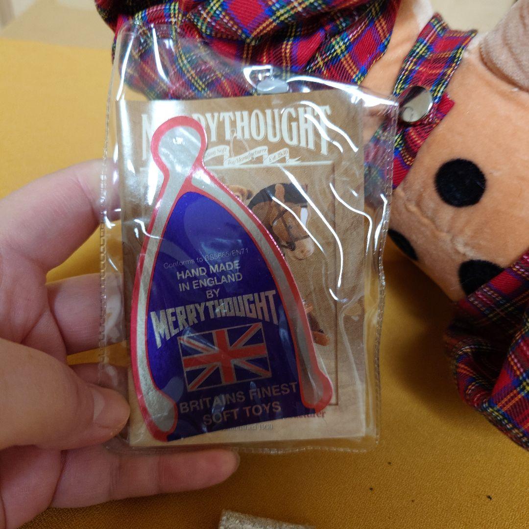 ボニー・マック・ボンゾ MERRYTHOUGHT キルトスタイル 美品