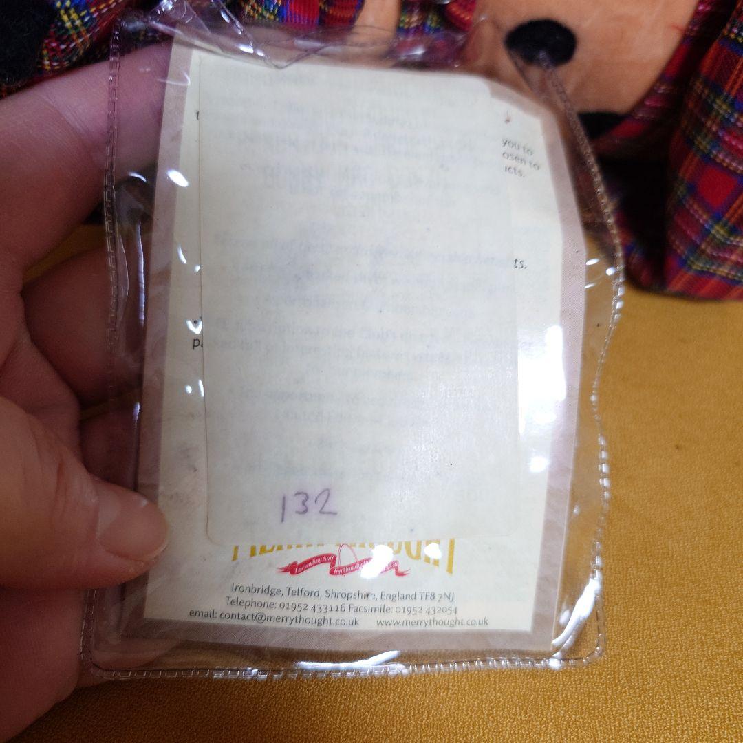 ボニー・マック・ボンゾ MERRYTHOUGHT キルトスタイル 美品