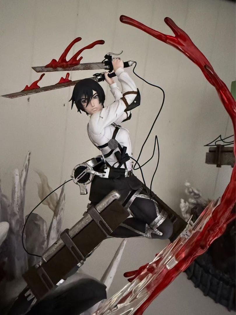 進撃の巨人 ⑤ ミカサ・アッカーマン ガレージキット ガレキ スタチュー