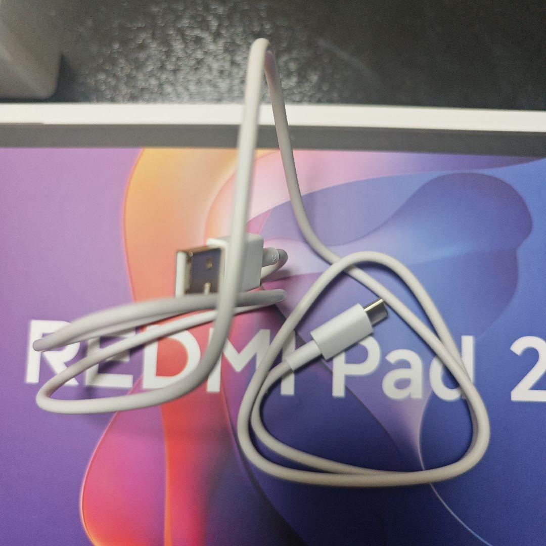 REDMI Pad 2 本体 充電器 USBケーブル付き