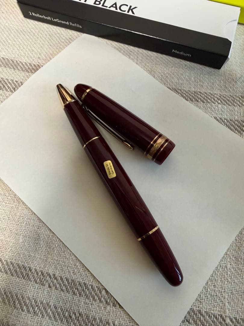 モンブラン万年筆146サイズの両用型、マーカーペンとサインペン