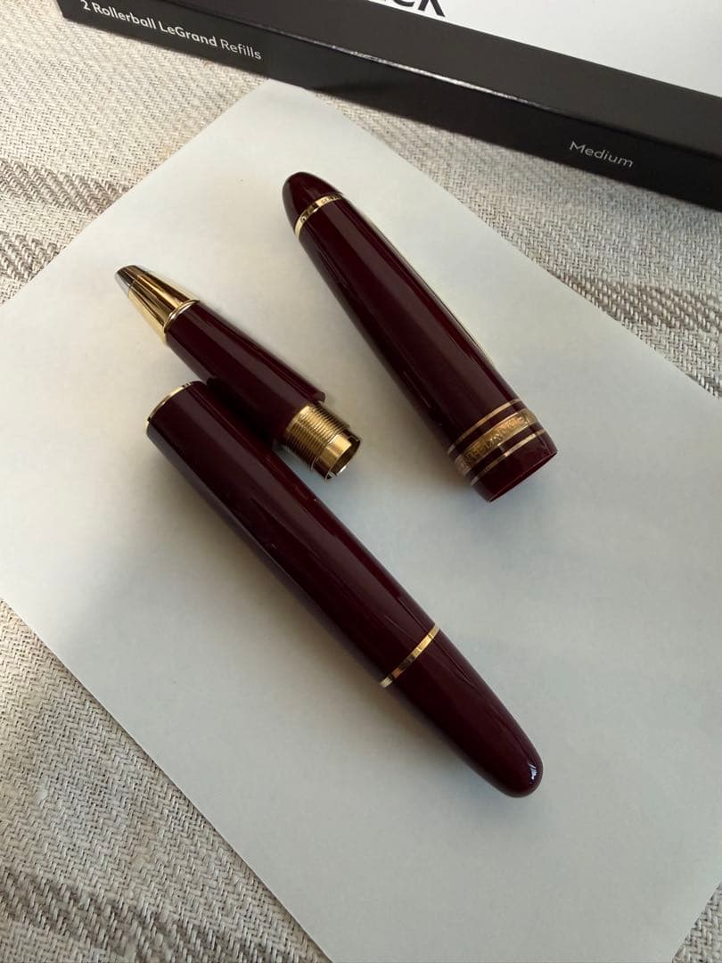 モンブラン万年筆146サイズの両用型、マーカーペンとサインペン