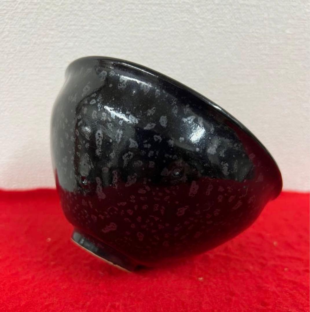 宋代黒釉天目茶碗 禾目 建盞 茶道具 BL2--7