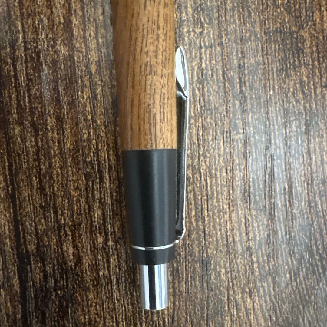 野原工芸 旧型 シャーペン 固定金具付き 桑 0.5mm