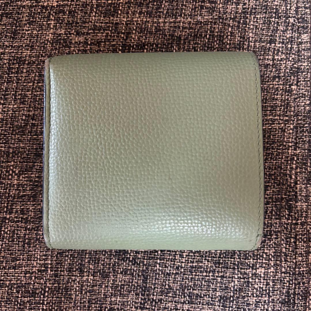 LOEWE アナグラム コンパクト フラップウォレット ローズマリー 財布