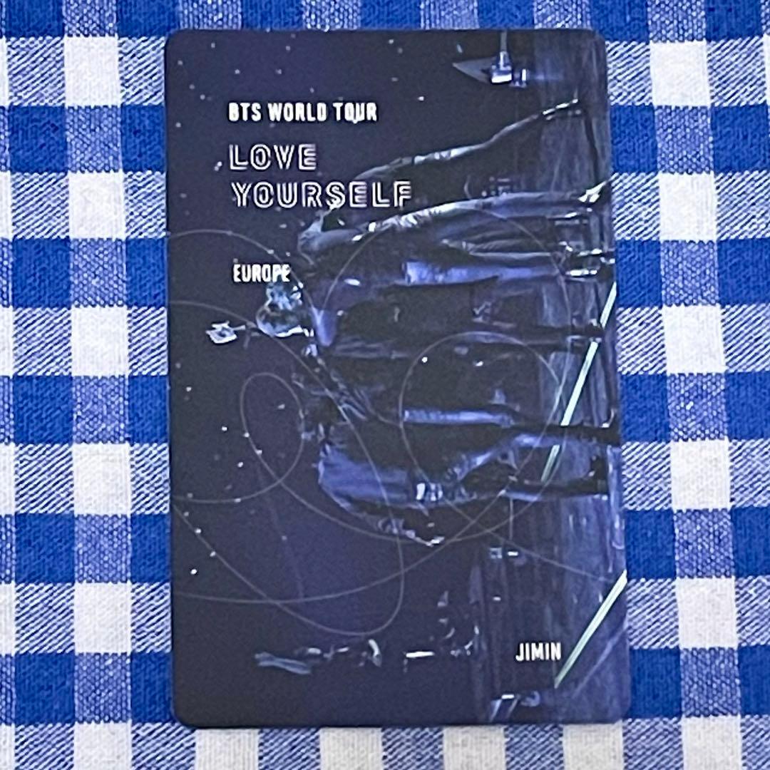 【公式】BTS(防弾少年団) Europe ヨーロッパ　トレカ☆ジミン