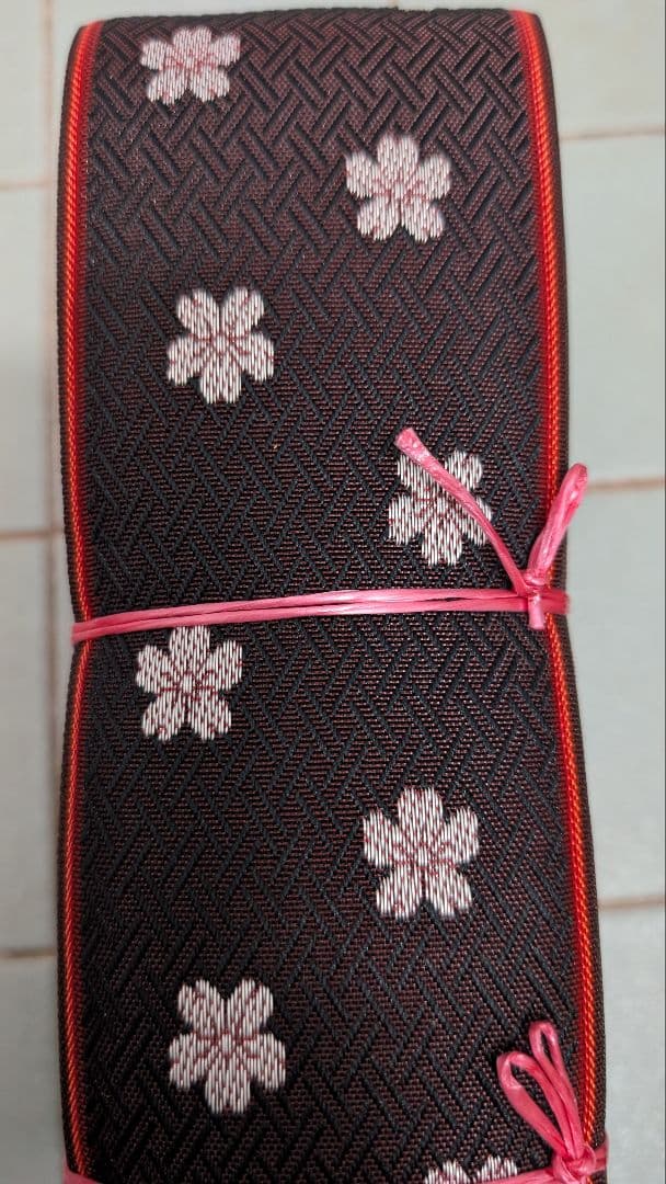 くろぽち　5種類の中から 3種類選べる畳の縁(大宮縁)