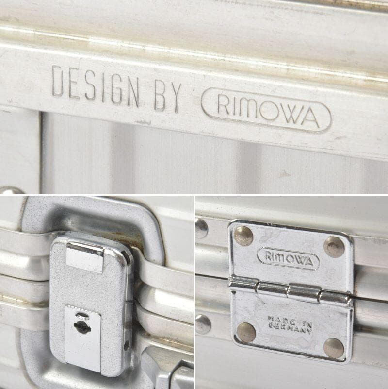 RIMOWA リモワ トパーズ アタッシュケース ジュラルミンケース シルバー