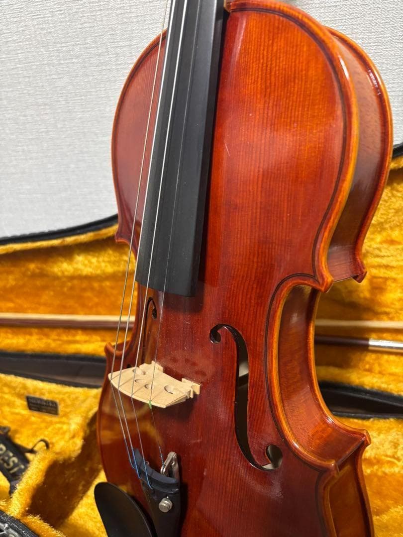 【中古良音】美品✨ 鈴木バイオリン 520 4/4 1984 肩当て付 名機