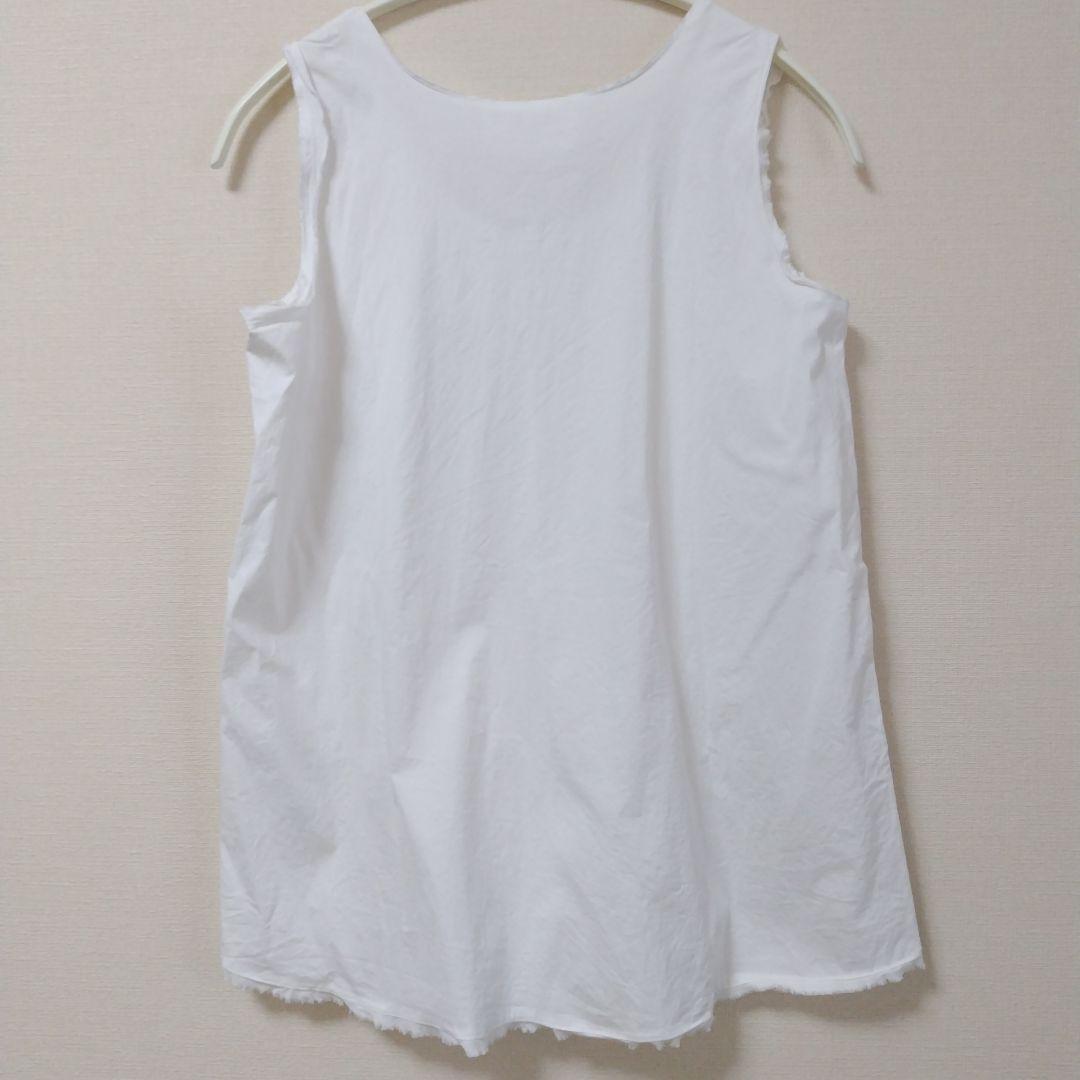 BEARDSLEY ビアズリー シャツタンク ホワイト 24SS 美品