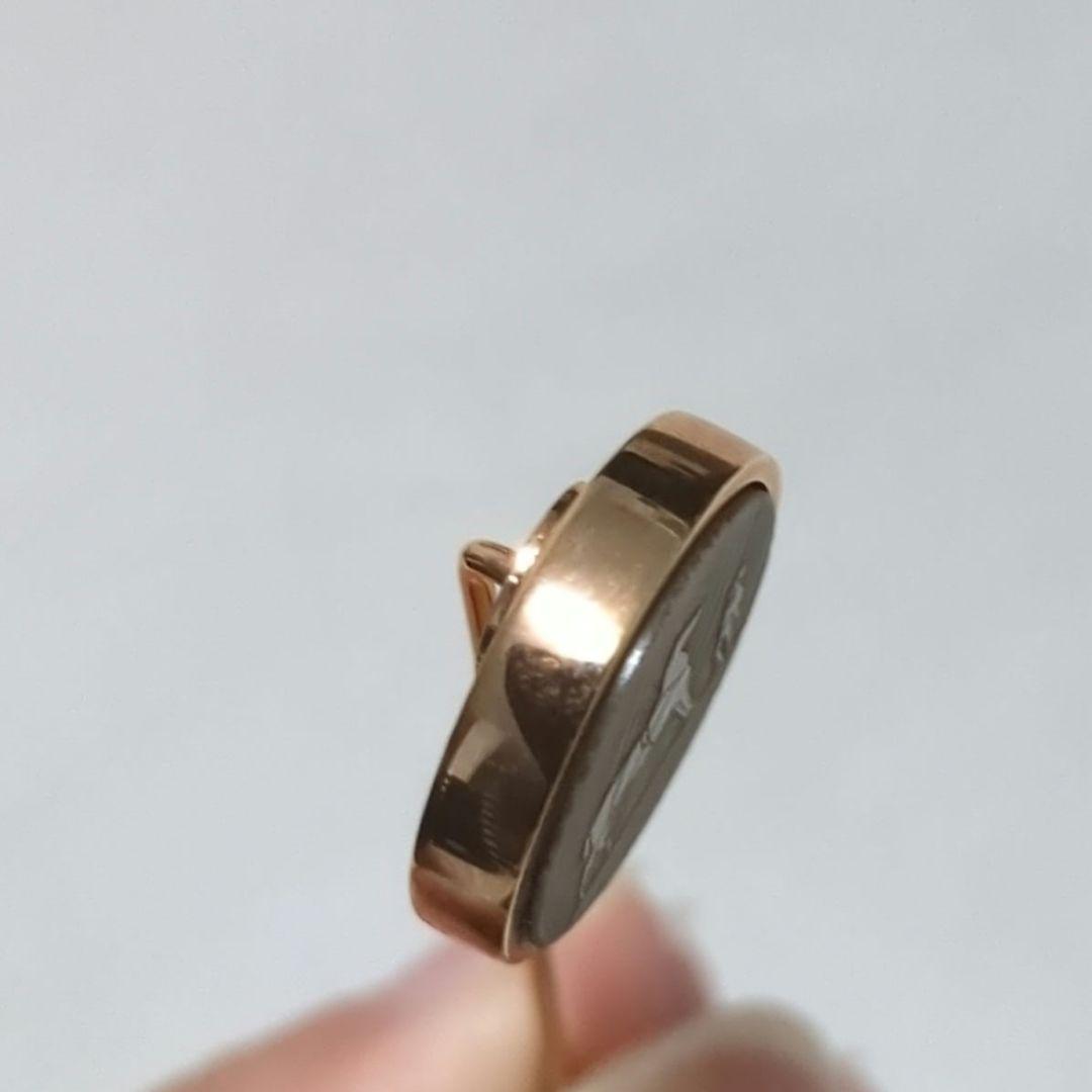 HERMES　エルメス　コロゾ　ピンブローチ　馬　ゴールドカラー