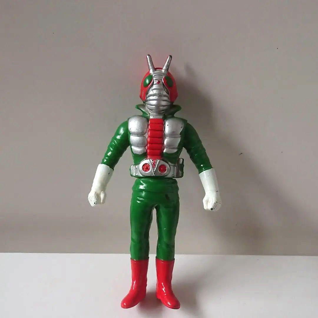 仮面ライダーV3 ソフビ フィギュア　日本製