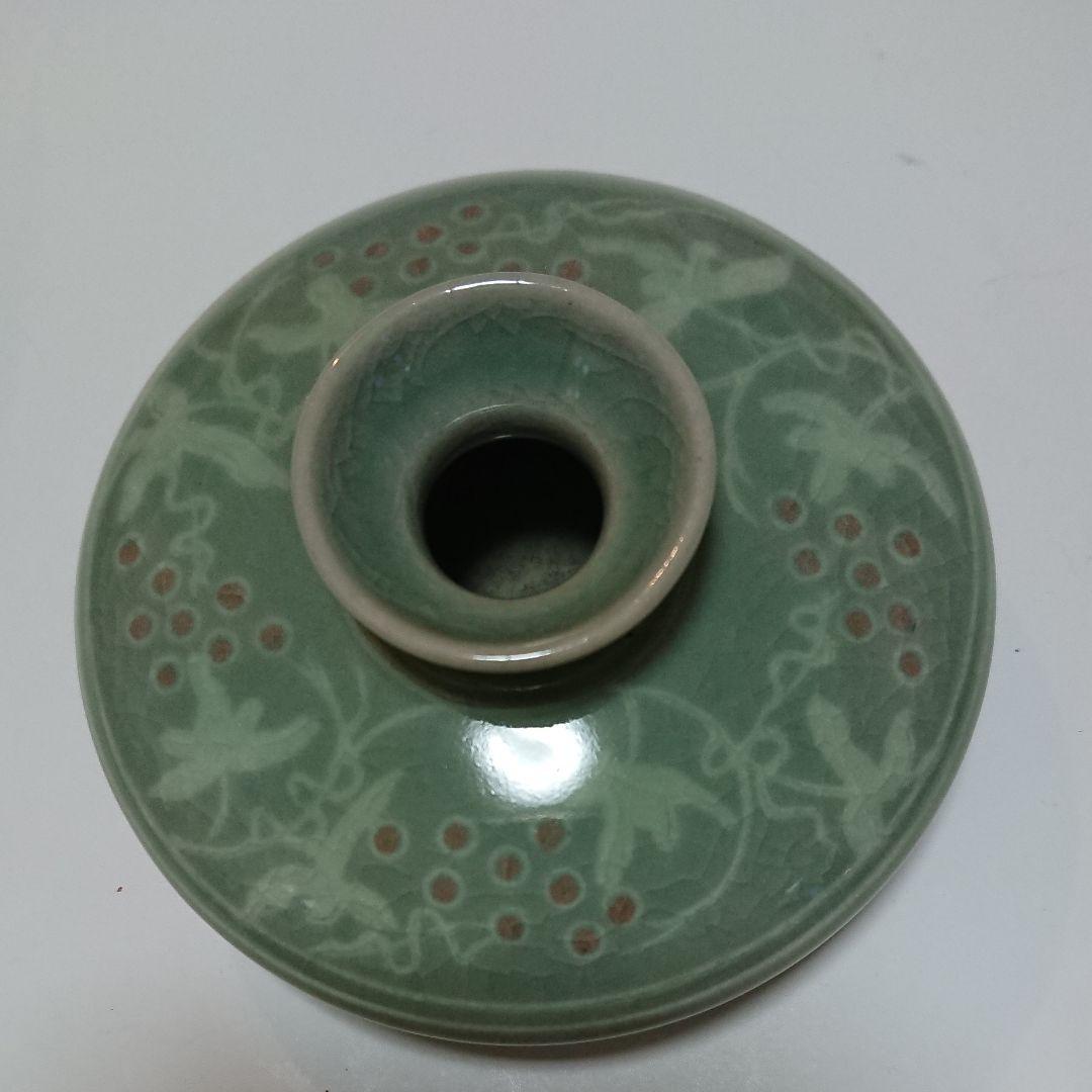 青磁水差し、韓国人間国宝作品