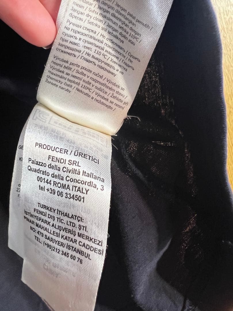 FENDI モンスターデザインTシャツ 黒　XXL