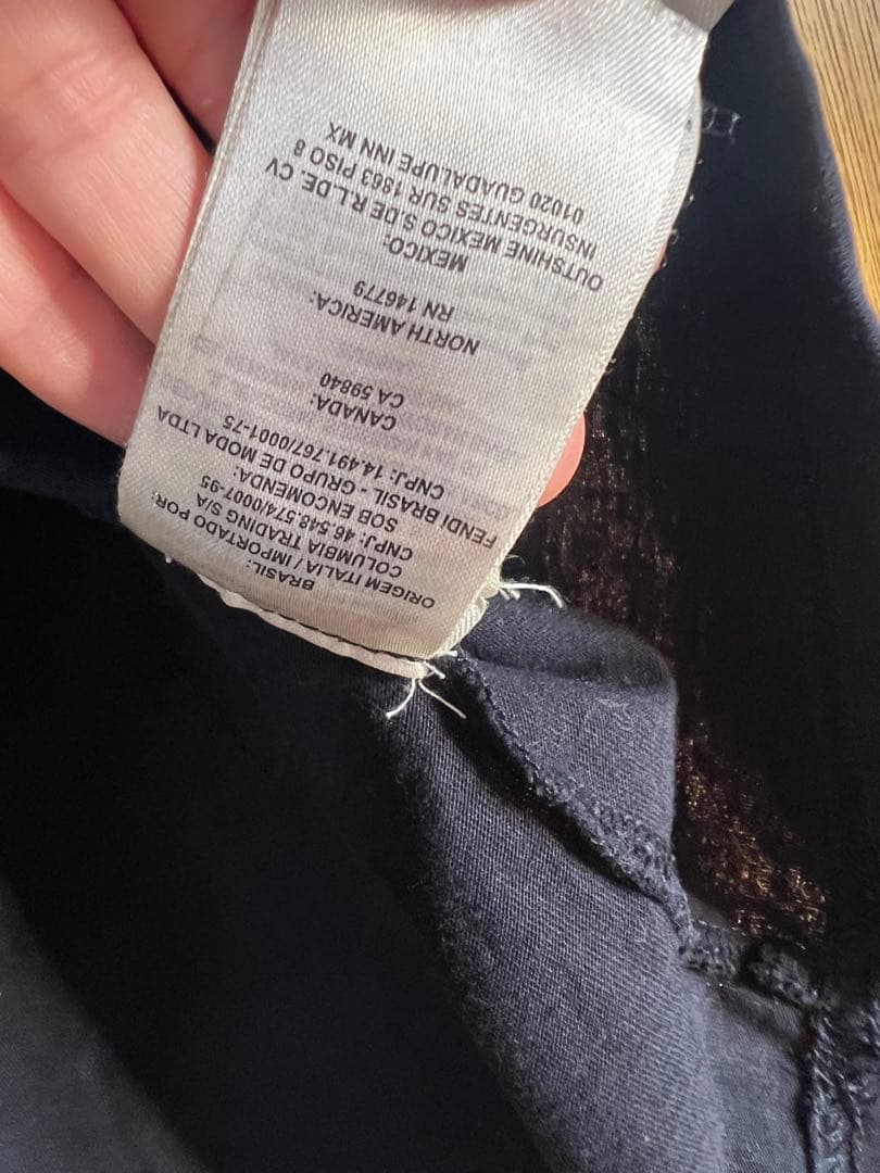 FENDI モンスターデザインTシャツ 黒　XXL