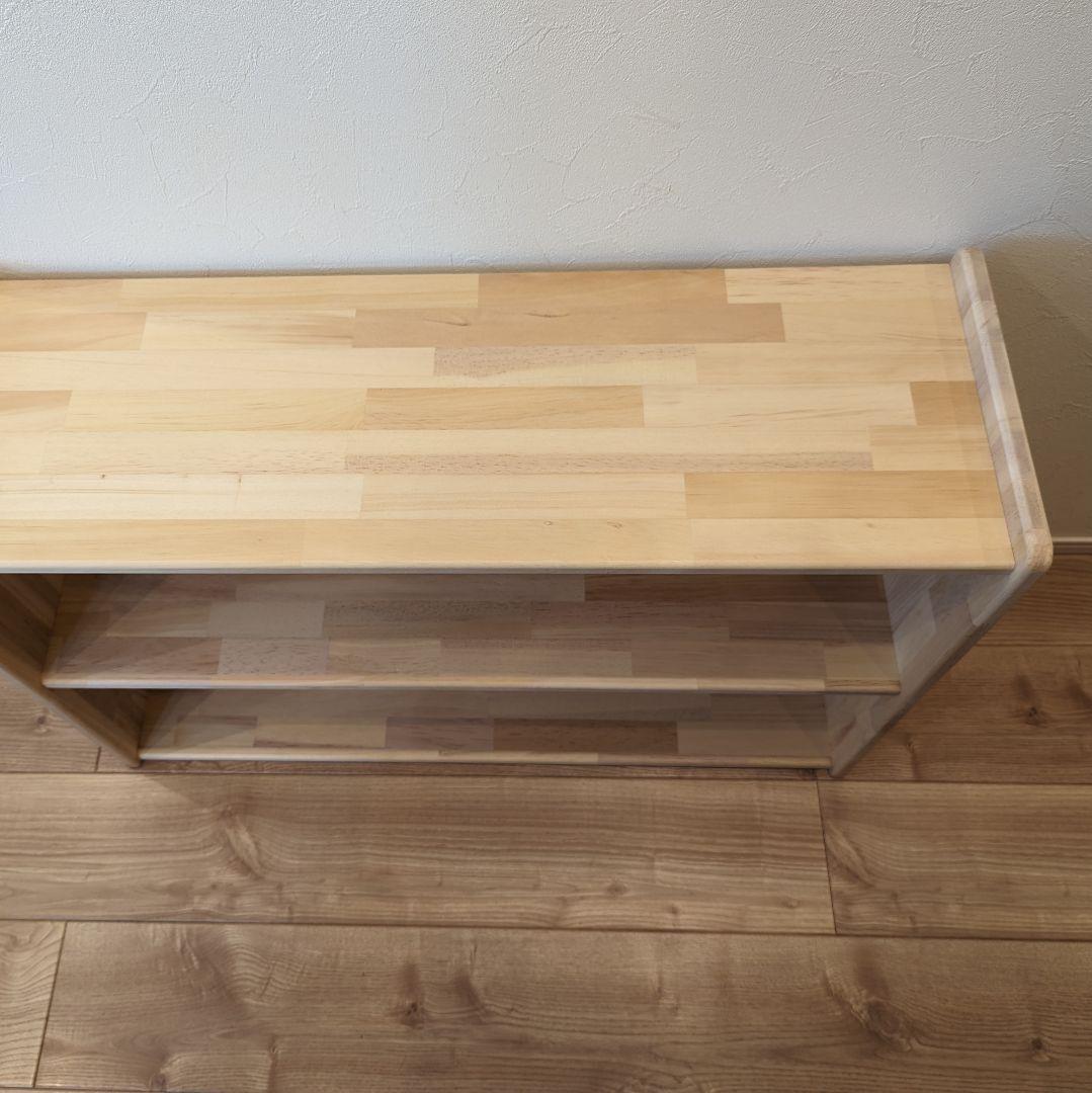 リリー（売り切りたいので値下げします）絵本棚　木製棚　　リビングボード本棚