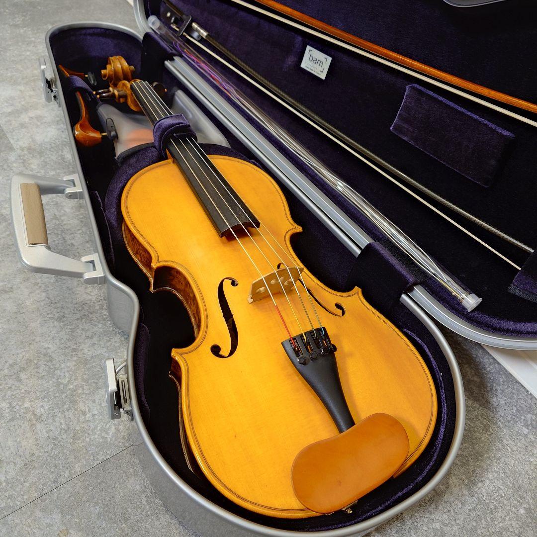 ビオラ本体と付属物一式とbamのケースのセット