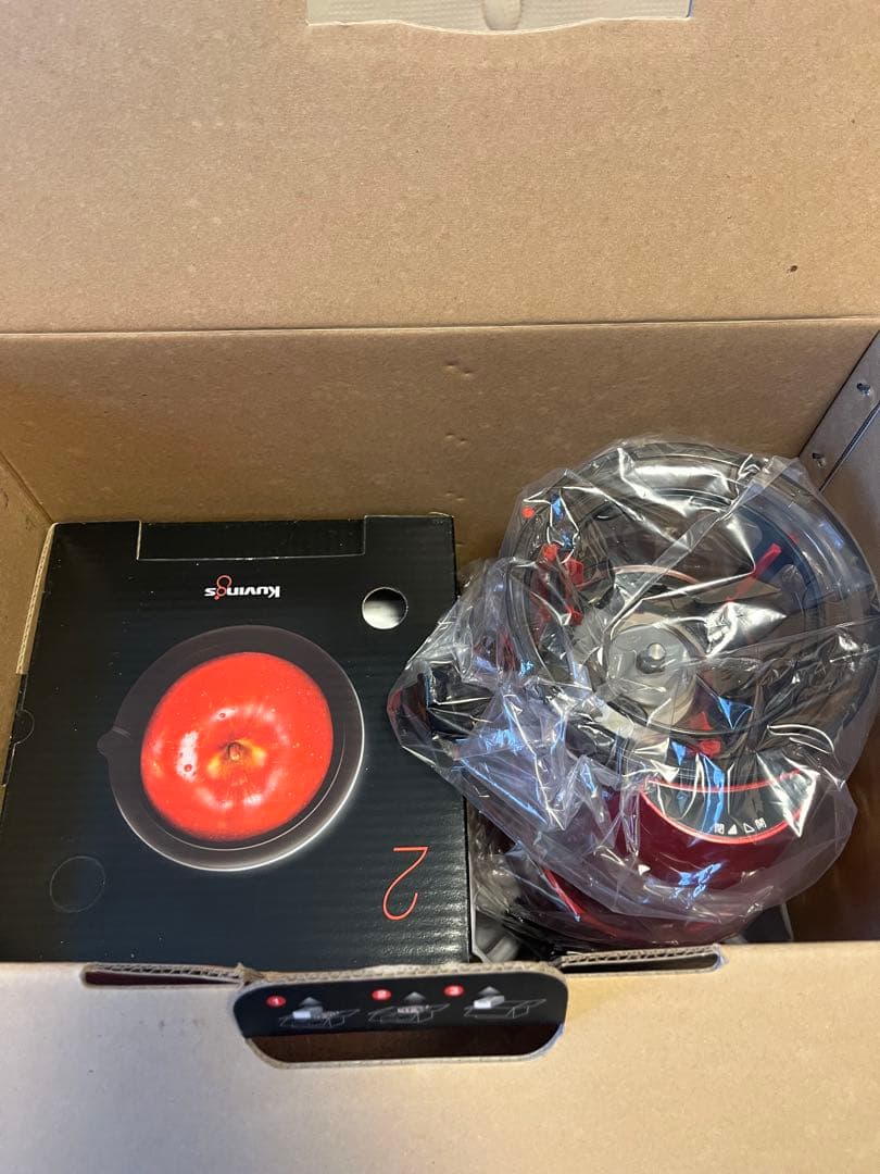 【新品未使用】Kuvingsクビンズ 低速スロージューサー JSG-641M